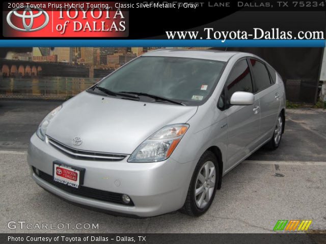 2008 Toyota Prius Hybrid Touring in Classic Silver Metallic