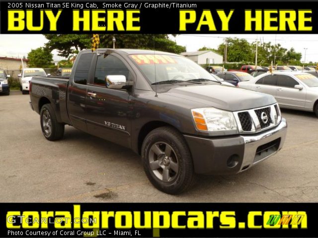 2005 Nissan Titan SE King Cab in Smoke Gray