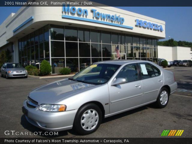 2001 Nissan Altima GXE in Platinum Metallic