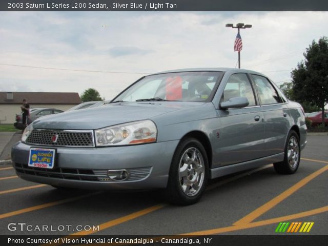 2003 Saturn L Series L200 Sedan in Silver Blue
