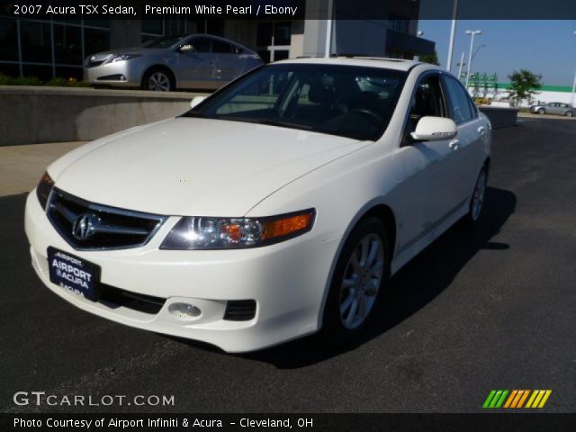 2007 Acura TSX Sedan in Premium White Pearl