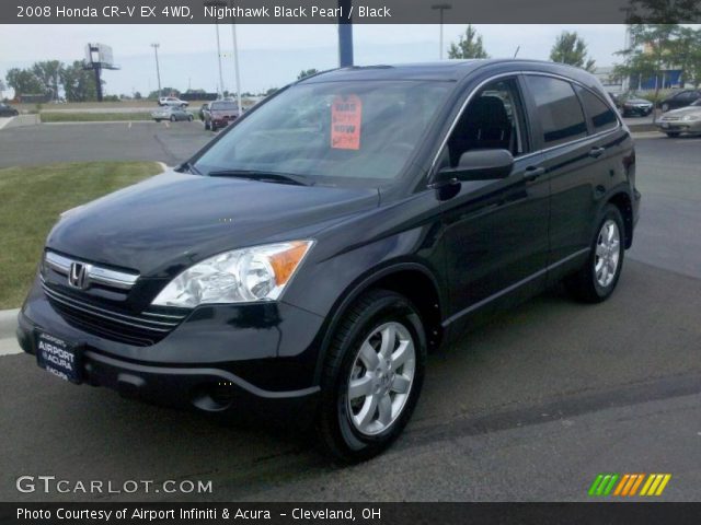 2008 Honda CR-V EX 4WD in Nighthawk Black Pearl