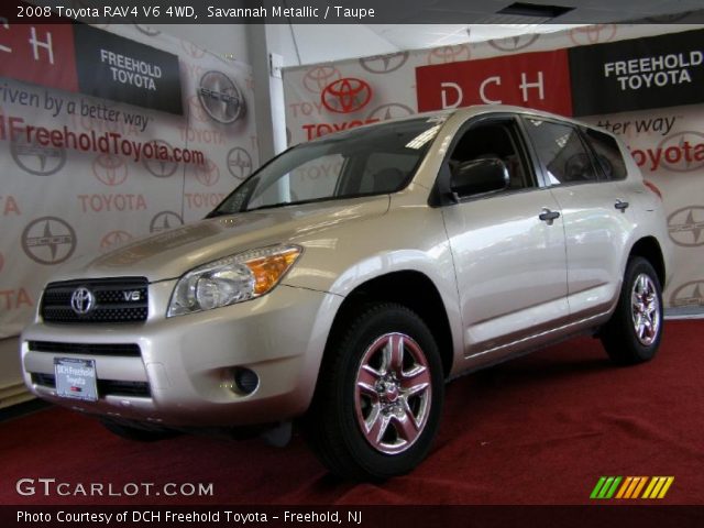 2008 Toyota RAV4 V6 4WD in Savannah Metallic