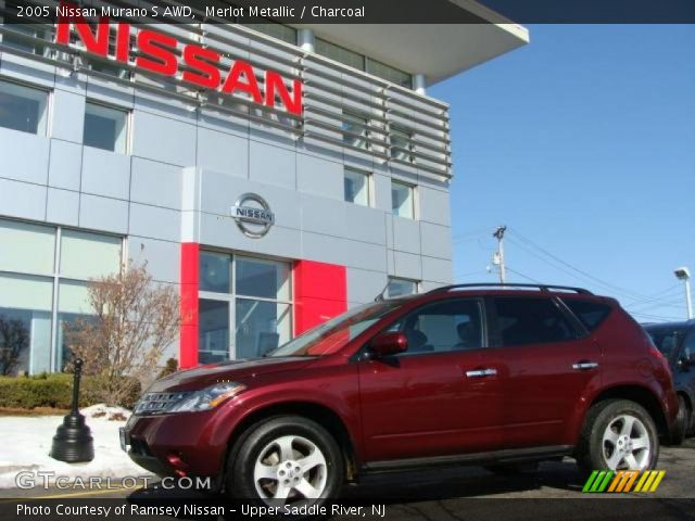2005 Nissan Murano S AWD in Merlot Metallic