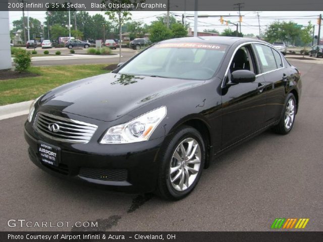 2008 Infiniti G 35 x Sedan in Black Obsidian