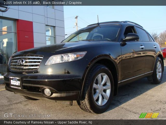 2005 Infiniti FX 35 AWD in Black Obsidian