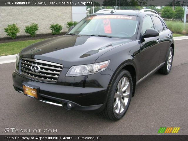2007 Infiniti FX 35 AWD in Black Obsidian