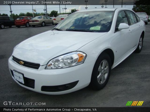 2010 Chevrolet Impala LT in Summit White