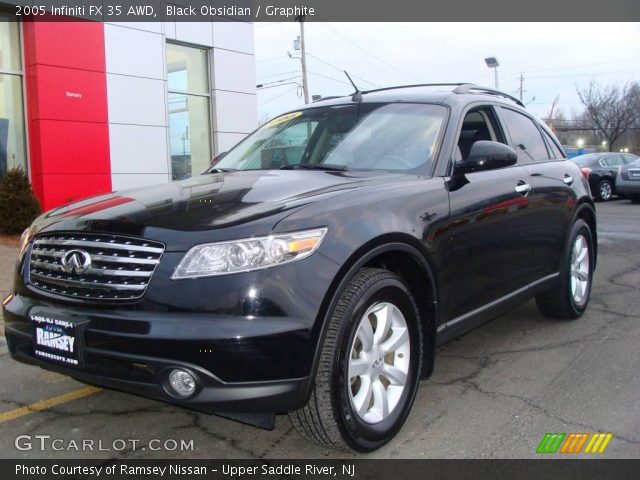 2005 Infiniti FX 35 AWD in Black Obsidian