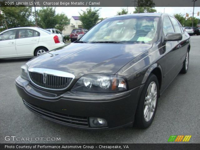 2005 Lincoln LS V8 in Charcoal Beige Metallic