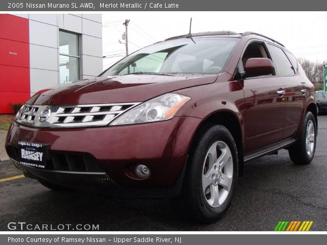 Nissan murano 2005 merlot #2