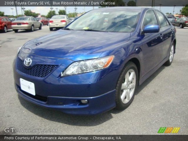 2008 Toyota Camry SE V6 in Blue Ribbon Metallic