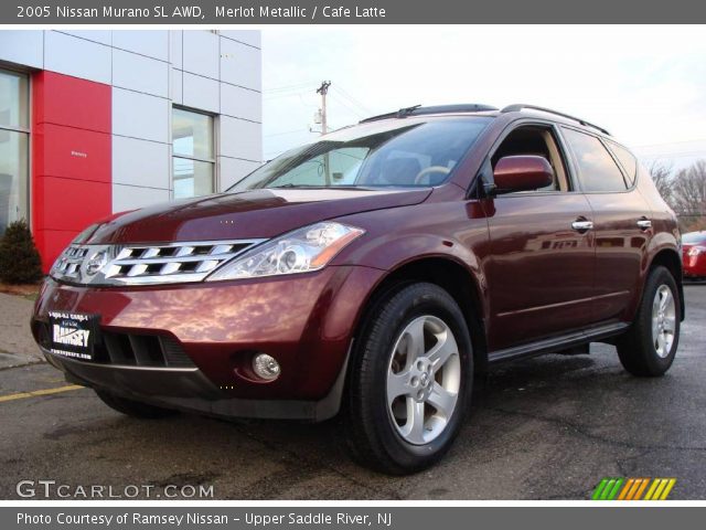 2005 Nissan Murano SL AWD in Merlot Metallic