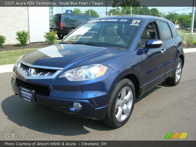 2007 Acura RDX Technology in Royal Blue Pearl