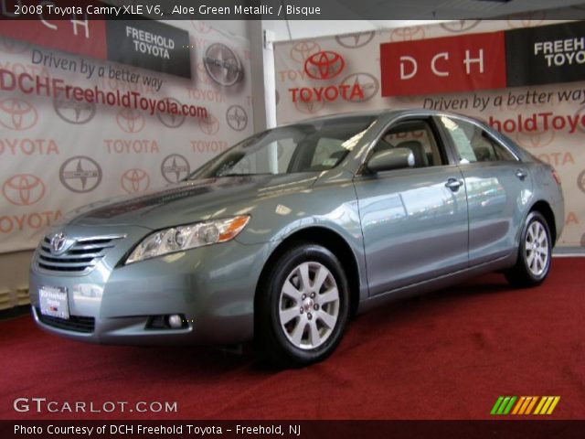 2008 Toyota Camry XLE V6 in Aloe Green Metallic