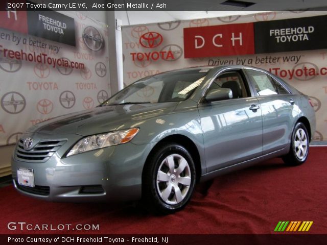 2007 Toyota Camry LE V6 in Aloe Green Metallic