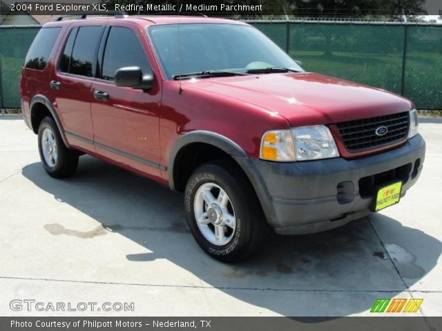 2004 Ford Explorer XLS in Redfire Metallic