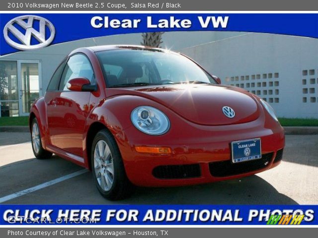 2010 Volkswagen New Beetle 2.5 Coupe in Salsa Red