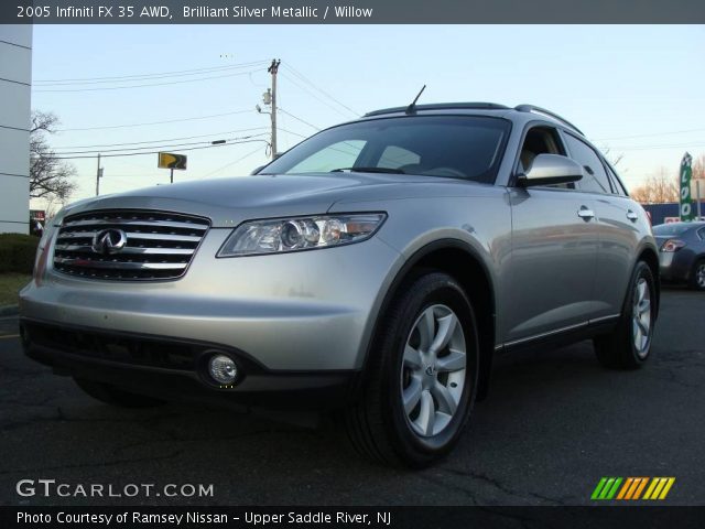 2005 Infiniti FX 35 AWD in Brilliant Silver Metallic