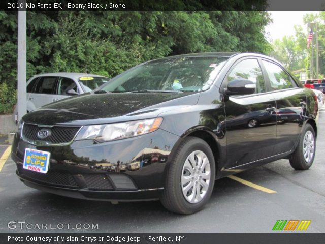 2010 Kia Forte EX in Ebony Black