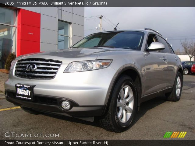 2005 Infiniti FX 35 AWD in Brilliant Silver Metallic