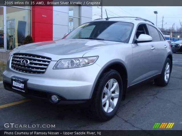 2005 Infiniti FX 35 AWD in Brilliant Silver Metallic