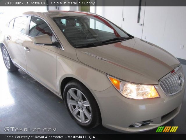 2010 Buick LaCrosse CXL in Gold Mist Metallic