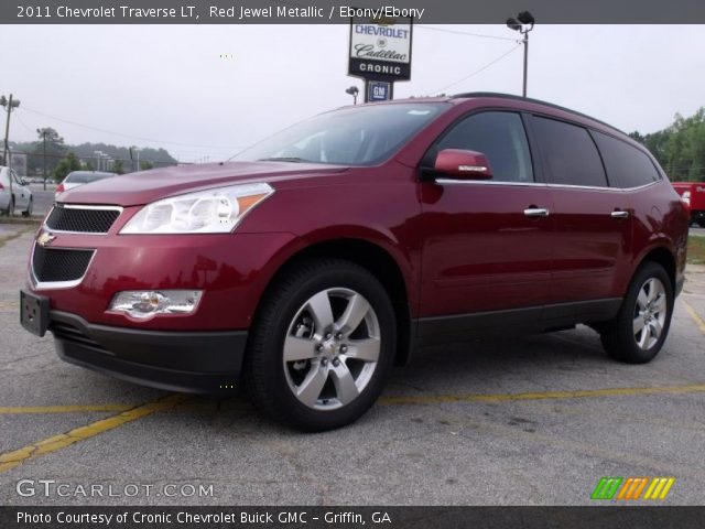 2011 Chevrolet Traverse LT in Red Jewel Metallic
