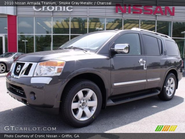 2010 Nissan Armada Titanium in Smoke Gray Metallic