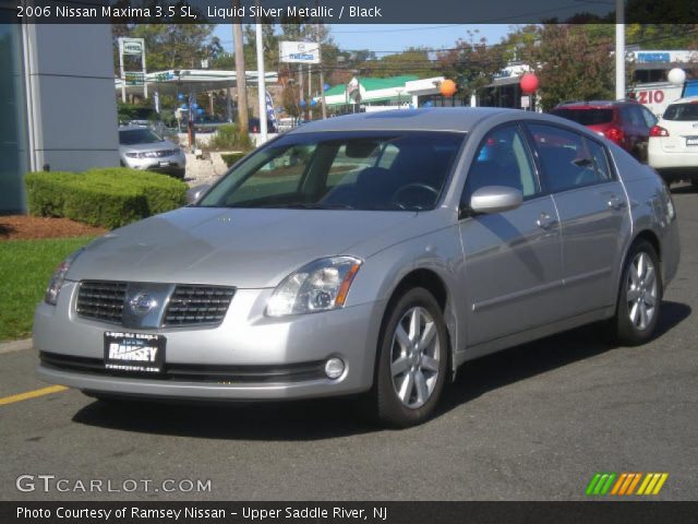 2006 Nissan Maxima 3.5 SL in Liquid Silver Metallic