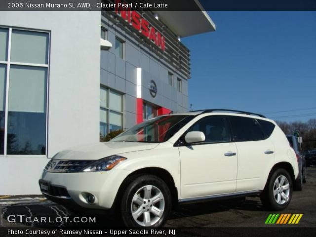 2006 Nissan Murano SL AWD in Glacier Pearl