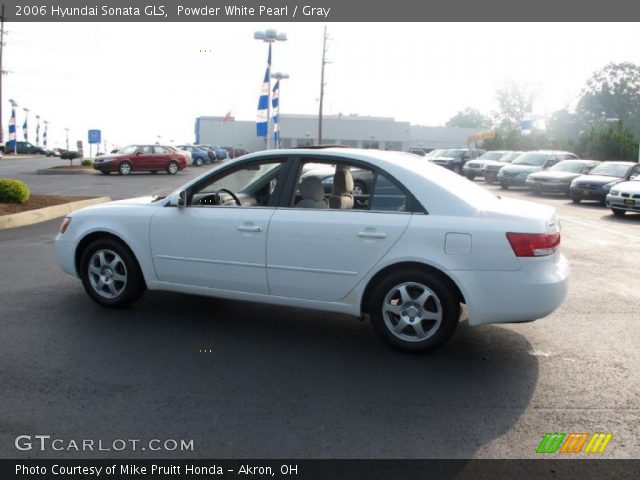 2006 Hyundai Sonata GLS in Powder White Pearl