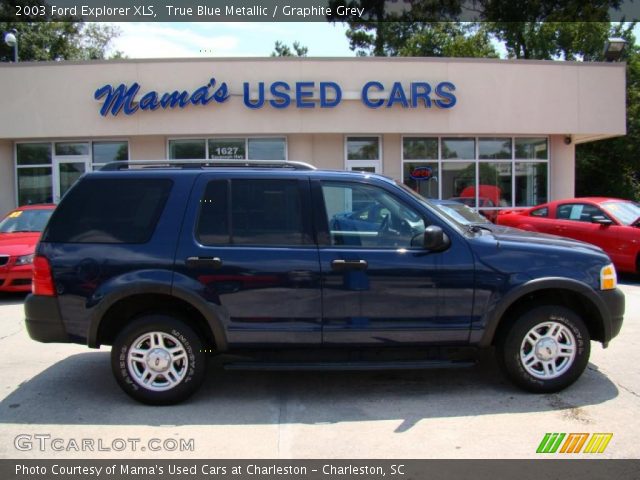 2003 Ford Explorer XLS in True Blue Metallic