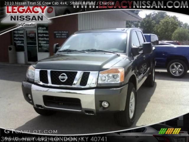 2010 Nissan Titan SE Crew Cab 4x4 in Smoke Metallic