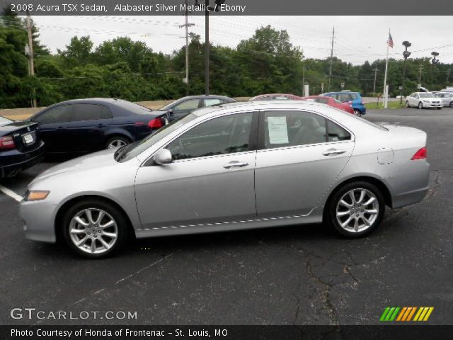 2008 Acura TSX Sedan in Alabaster Silver Metallic