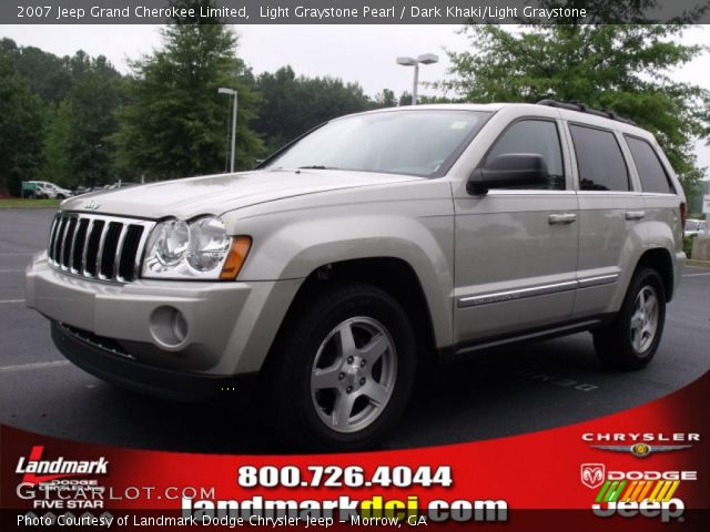 2007 Jeep Grand Cherokee Limited in Light Graystone Pearl