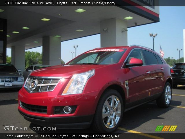 2010 Cadillac SRX 4 V6 AWD in Crystal Red Tintcoat