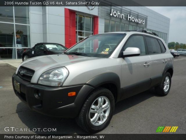 2006 Hyundai Tucson GLS V6 4x4 in Sahara Silver