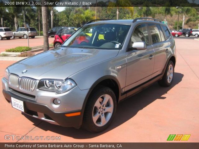 2008 BMW X3 3.0si in Silver Grey Metallic