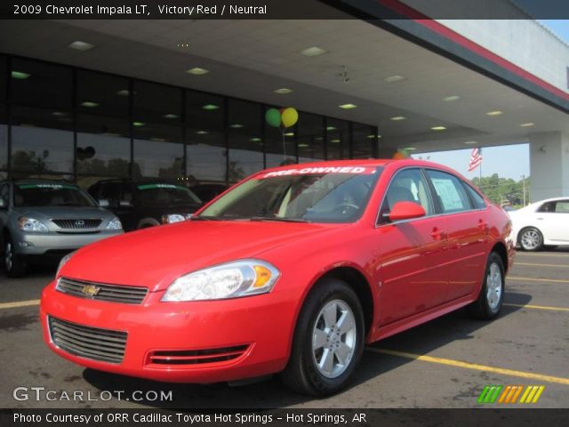 2009 Chevrolet Impala LT in Victory Red