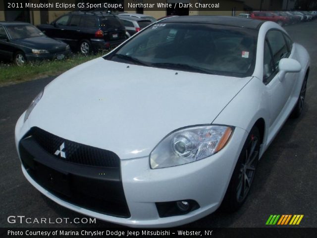 2011 Mitsubishi Eclipse GS Sport Coupe in Northstar White