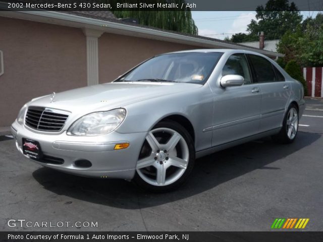 2002 Mercedes-Benz S 430 Sedan in Brilliant Silver Metallic