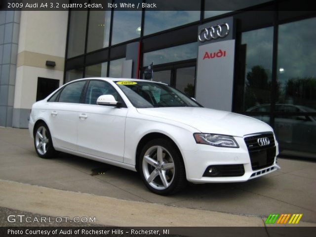 2009 Audi A4 3.2 quattro Sedan in Ibis White