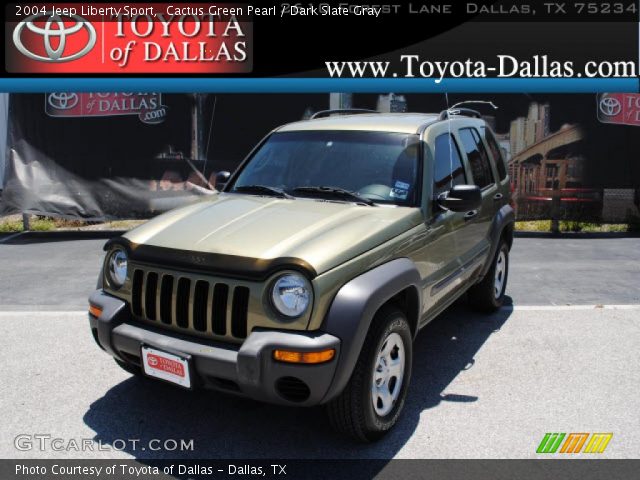 2004 Jeep Liberty Sport in Cactus Green Pearl