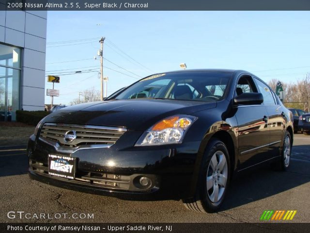 2008 Nissan Altima 2.5 S in Super Black