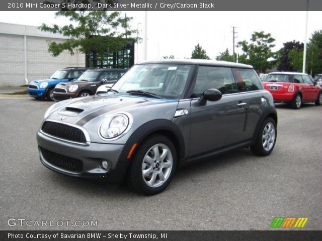 2010 Mini Cooper S Hardtop in Dark Silver Metallic