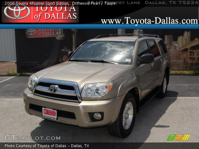 2006 Toyota 4Runner Sport Edition in Driftwood Pearl