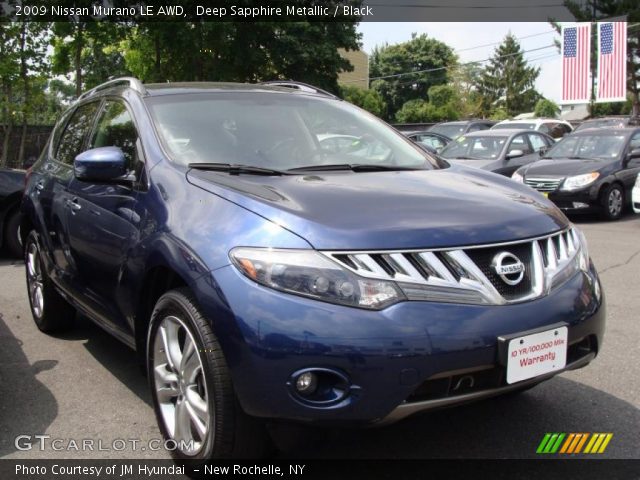 2009 Nissan Murano LE AWD in Deep Sapphire Metallic