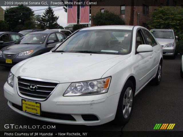 2009 Hyundai Sonata GLS in Powder White Pearl