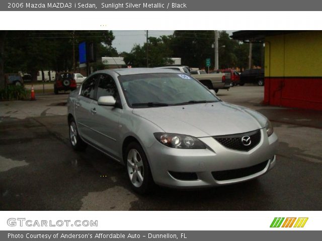 2006 Mazda MAZDA3 i Sedan in Sunlight Silver Metallic